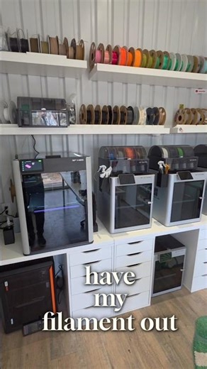 Filament Storage Easy to See and Use!