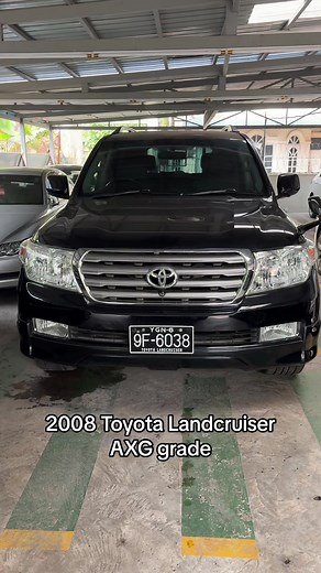 2008 Toyota Landcruiser AXG Grade Features and Specifications