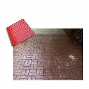 [Hot Item] Concrete Curb Design Silicone Stamp Brick Roller Molds for Stamped