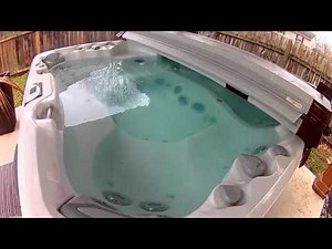Cloudy hot tub - underwater test - SJ4000 GoPro clone 4K UHD action camera