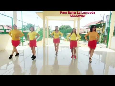 Para Bailar La Lambada Line Dance~Beginner~2W~@Adelaine Ade