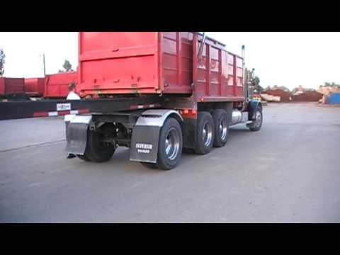 how a transfer dump truck works
