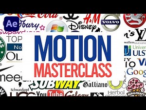 Motion Graphics Masterclass (8 Hours) – Complete After Effects Training for Beginners to Pros