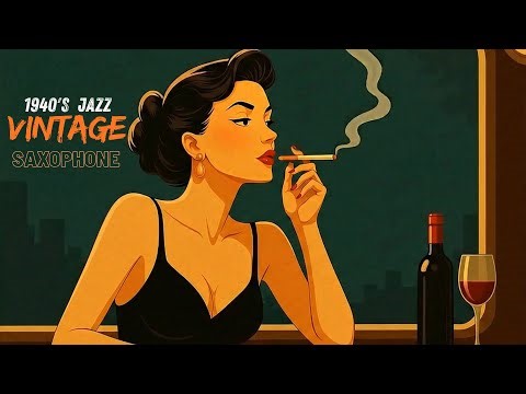 Classic 1940’s Jazz Saxophone – Smooth Vintage Sax Vibes