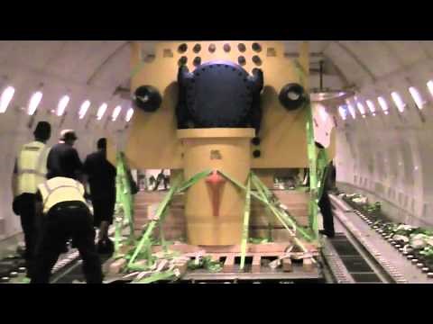 Boeing 747 freighter loading cargo - Air Charter Service