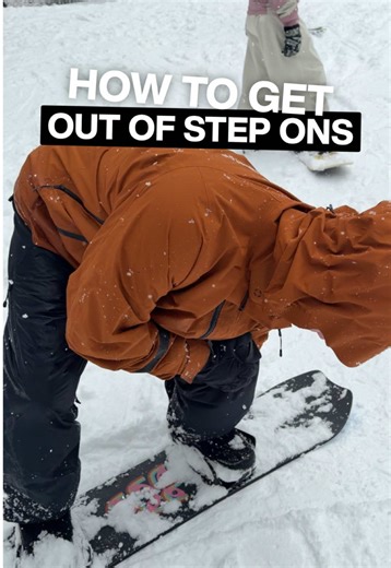 How to Get Out of Burton Step Ons for Snowboarding
