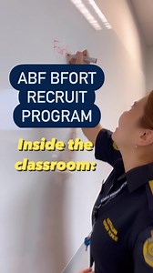 9.1K views · 186 reactions | Take a look inside the BFORT Program classroom as our recruits study hard on what it takes to be a future ABF Officer!  Could you see yourself here? Apply now via the link in our bio! | Australian Border Force | Facebook