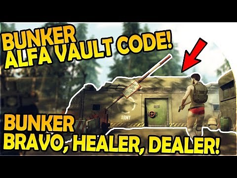 BUNKER ALFA VAULT PASSWORD CODE, HEALER + DEALER, BUNKER BRAVO - Last Day on Earth Survival Gameplay