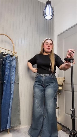 Streetwear Vintage Flare Jeans by Poppy&Denim