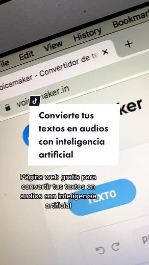 Convierte tus textos en audios con inteligencia artificial