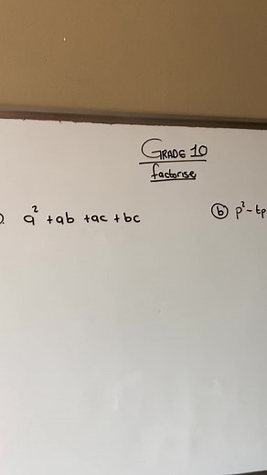 Effective Factorisation Techniques for Math Learners