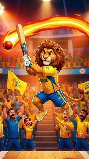 This Time No Miss! 🦁💛 CSK Cup in 2026 🏆🔥 | Whistle Podu 📣 | Thala Dhoni #shorts