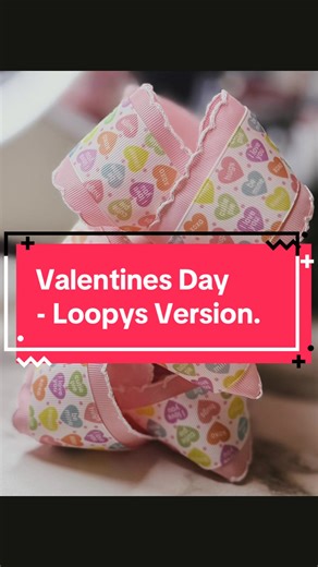 Dropping these in the shop tomorrow. If your a loopy rep pretend you didn’t see this. Or I might have to send two February bows bc I’m spoiling a surprise here 🫣🎀🥴 #hairbow #valentines #girlmom #toddlerhairstyles