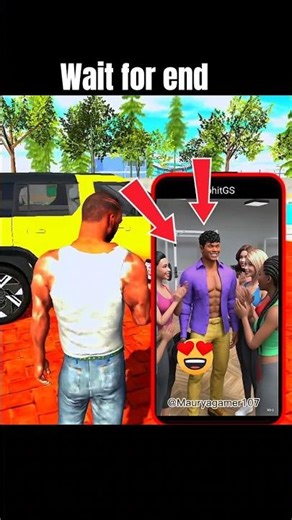 Jack lifts a small dumbbell, so I'll lift a bigger one 😏 Indian Bike Driving 3d story video #shorts