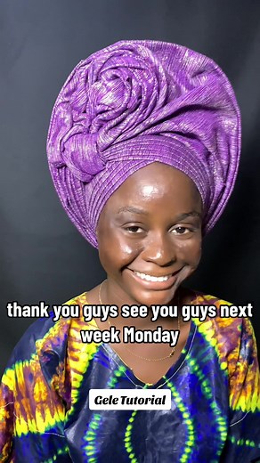 Gele Tutorial: One-Sided Knot Step-by-Step Guide