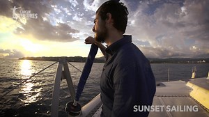 Experience the magic of a Cancun sunset aboard our luxurious catamaran. Sip on a refreshing cocktail and feel the warm breeze as you sail along the turquoise waters of the Caribbean Sea. ⛅️ https://www.cancun-adventure.com/en/tour/luxury-sunset-sailing-cancun . . . . #Cancun #PlayaDelCarmen #Sunset #Sailing #Caribbean #sunsetsailing | Cancun Adventures