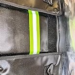 6500°F Fireproof Document Bag with Lock-Fireproof Box with 10 Layers Insulation Materials&Waterproof Zipper,Removable Wallet,Reflective Strip for Cash,Documents,Jewelry(14.2”x 9.6”x 4.1”)