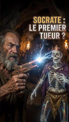 Que se passerait il si vous retourniez à l'âge de pierre avec Socrate 🏛️🕰️ #france #science