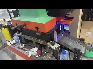 Automated Metal Stamping Process for Square Can Handles | Mechanical NC Servo Feeding System
