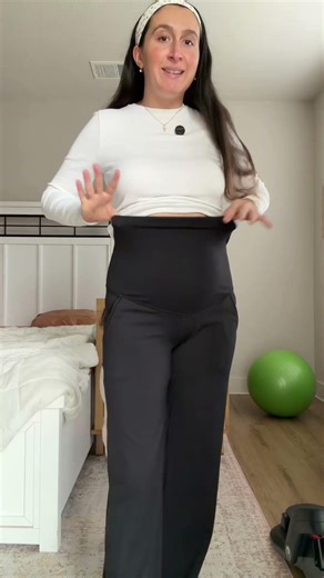 G4Free Maternity Wide Leg Pants Review | Relaxed Fit Pregnancy Pants for Everyday Wear