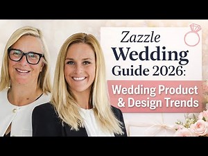 Zazzle Wedding Guide 2026 Wedding Product and Design Trends