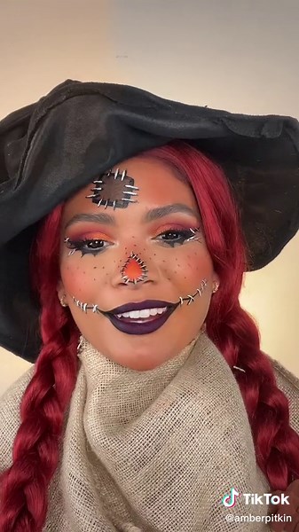 Scarecrow Makeup Tutorial for Halloween