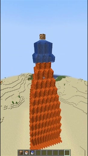 Minecraft BIGGEST Cobblestone Tower HACK 🤯