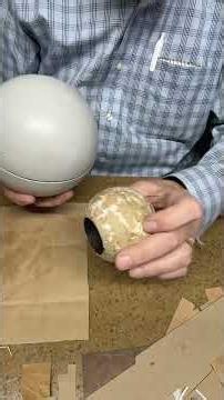 DIY Paper Sphere That Looks Insane #crafts #tutorial #diy
