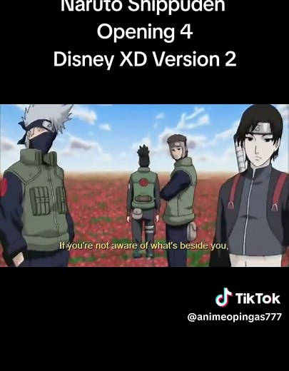 Naruto Shippuden Opening 4 - Closer (Disney XD Version)
