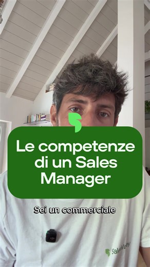 Il ruolo del Sales Manager è sempre più richiesto. Traduce obiettivi in numeri, numeri in azioni e azioni in risultati. Parliamo di recruiting, onboarding, processo, dati, negoziazione e Al (e molto altro). Quale delle competenze del video vorresti potenziare subito? #SalesValley #sales #salesmanager