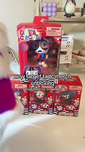 Unboxing New TADC Merchandise with Pomni and Jax