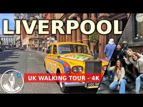 Walking Tour Liverpool City Centre | Living in the UK | Tourist Street View 4K