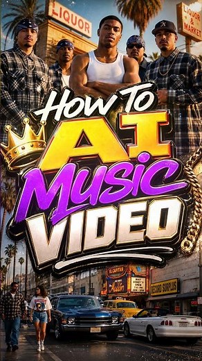 How To A Make AI Music Video #shorts #fyp #howto #ai #aivideo