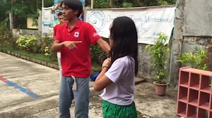 Trinitarian Scouts' basic first aid training. | Ormoc Holy Trinity Montessori Academy, Inc.