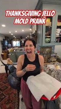 Thanksgiving Prank FAIL: They Thought My Gross Jello Was Polish?! 🦃😂 #Shorts