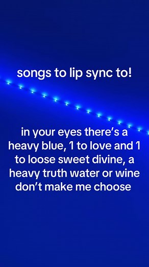 Heavy Blue: Songs to Lip Sync To