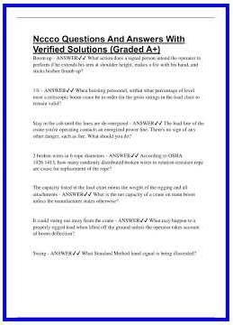 Nccco Questions And Answers With Verified Solutions Graded A 636x882