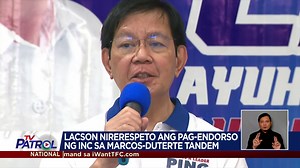 Sa panliligaw ng mga botante sa Negros Island, kinuwestiyon ni independent presidential bet Senador Panfilo Lacson ang rating na nakuha niya sa Visayas at Mindanao sa pinakahuling Pulse Asia survey. #Halalan2022 Panoorin ang TV Patrol Playback ngayong araw, Mayo 4, 2022: https://youtu.be/2TNZMQetYxU | TV Patrol