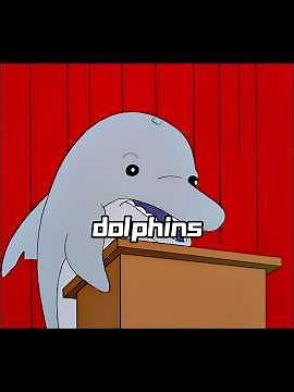 The dolphins actually expelled humans into the ocean! #fypシ #movie #cartoon #shorts