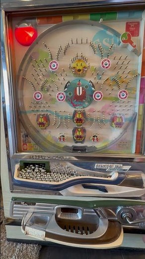 Vintage Nishijin Pachinko machine – electric fish, it works