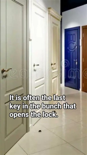 IT is often the last key #love #foryou #fyp