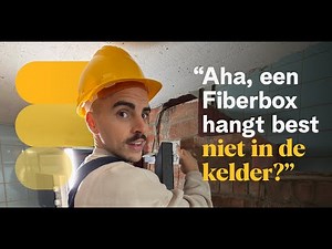 Waar hang je best je fiberbox van Telenet?