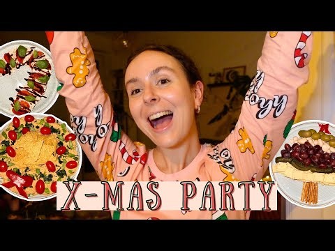 Vegan Christmas Party at Home | VLOGMAS #20
