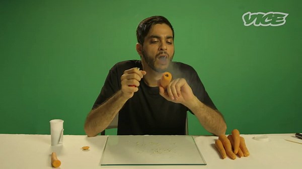 SMOKEABLES: How to Make a Carrot Chillum