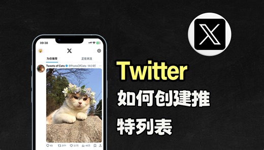 推特的列表功能你们知道嘛？不知道的小伙伴速进！超有用！