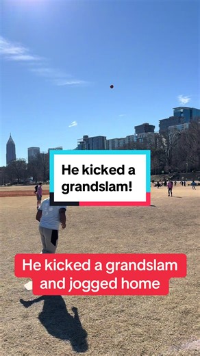 Incredible Grandslam Kickball Moment