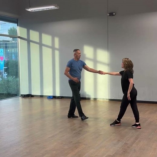 Rumba class- natural top, aida, walks, and ronde #basics #silver #americanrhythm #dance