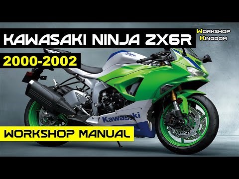 KAWASAKI NINJA ZX6R (2000-2002) Workshop Manual - How to DOWNLOAD the PDF in ENGLISH - Repair