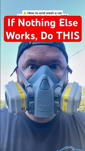 How to Acid Wash a Car (Water Spot Removal)