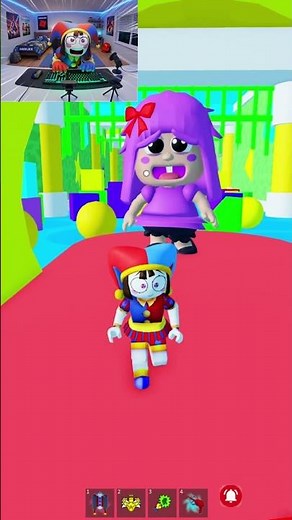 POMNI ESCAPES BABY POLLY'S HOUSE ESCAPE! 🏠😱 (Roblox Obby)